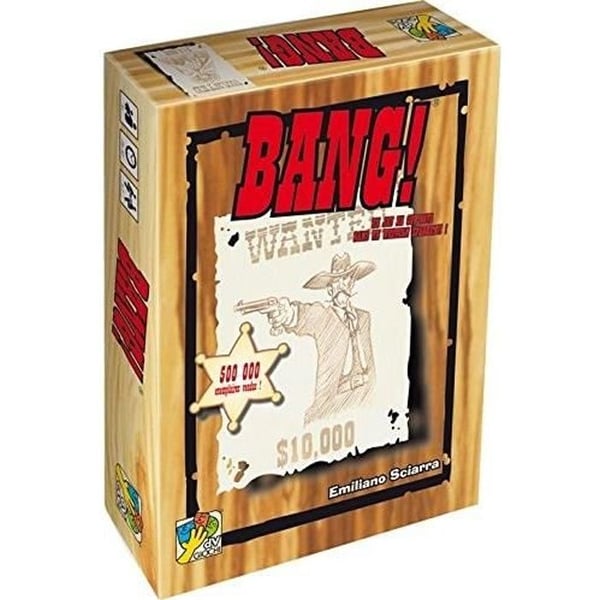 dV Giochi - Bang! - Brädspel - Från 8 år - 4 till 7 spelare - 20 till 40 minuter