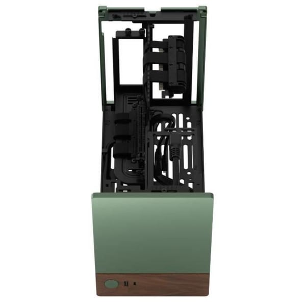 PC-fodral - FRACTAL DESIGN - FD-C-TER1N-03 - mini-ITX - SFF 10.4L - GPU upp till 322 mm - Terra Jade