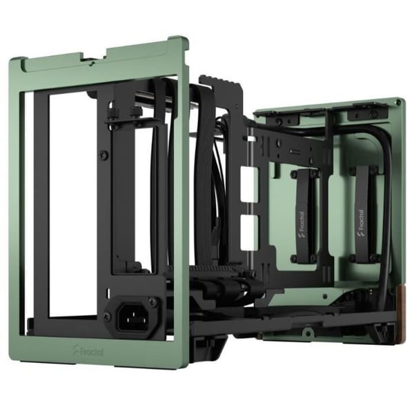 PC-fodral - FRACTAL DESIGN - FD-C-TER1N-03 - mini-ITX - SFF 10.4L - GPU upp till 322 mm - Terra Jade
