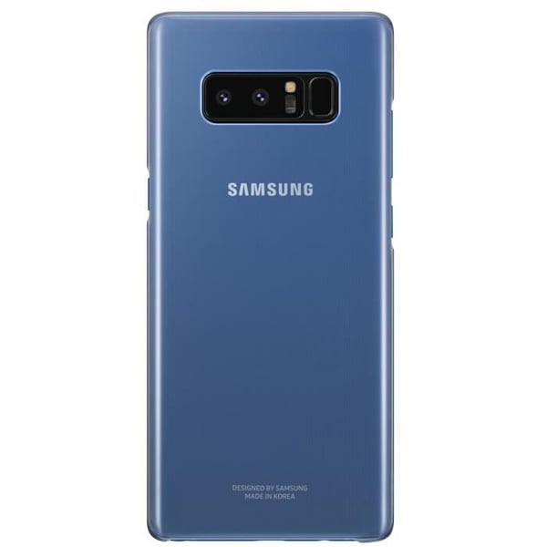 Samsung Note8 Ultra Thin Clear Case - Mörkblå