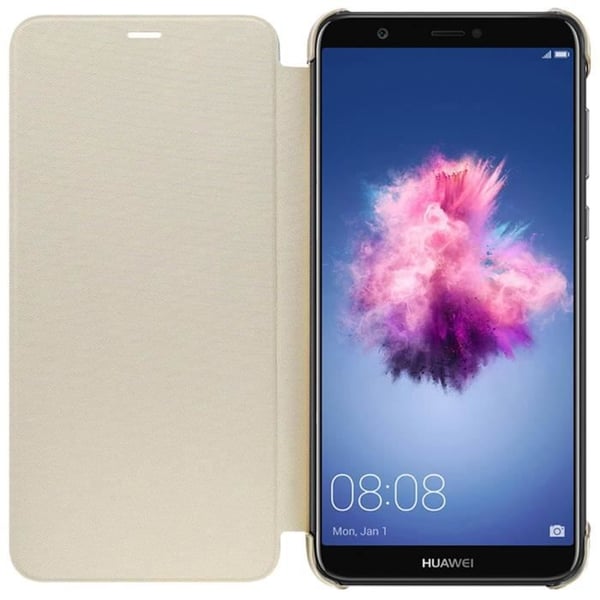 HUAWEI Huawei Gold Folio Fodral för P Smart