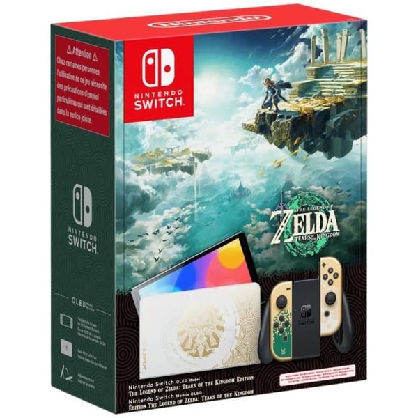 Nintendo Switch-konsol - OLED-modell • Limited Edition The Legend of Zelda: Tears of the Kingdom