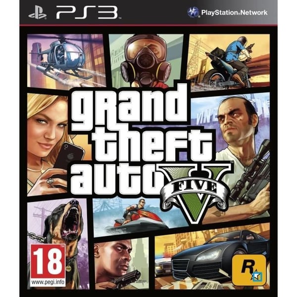 GTA V PS3-spel