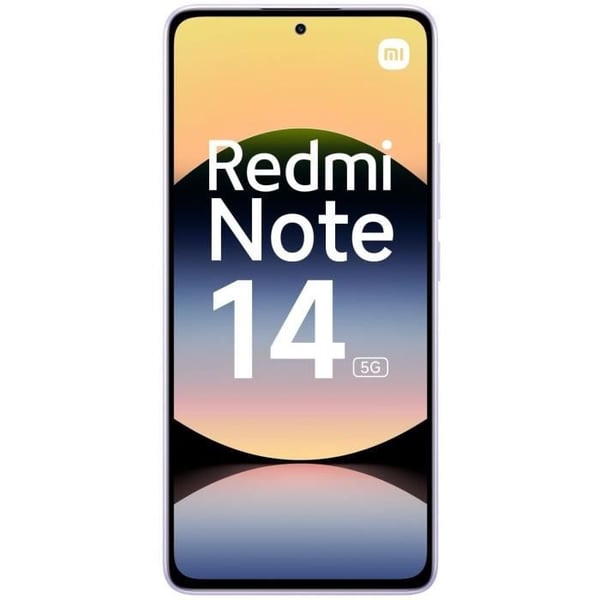 XIAOMI - Redmi Note 14 5G - 8 Go + 256 Go - Lavendel Lila