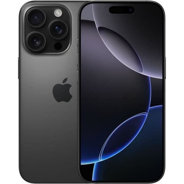 APPLE iPhone 16 Pro 256GB Svart Titan (2024) - Begagnad - Skick: OK