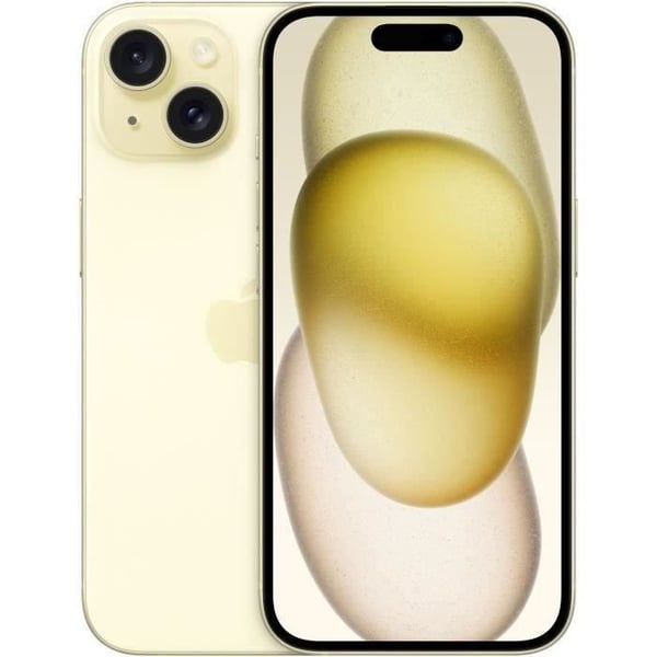 APPLE iPhone 15 128GB Gul (2023) - Begagnad - Bra skick