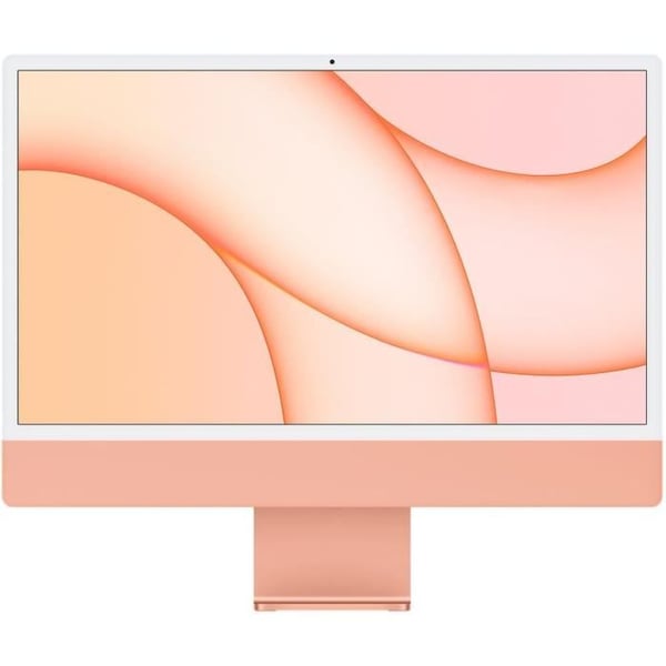 iMac 24" Apple M1 3,2 Ghz 16 Go 512 Go SSD Orange - Apple GPU - Uden tilbehør (2021) - Refurbished - God stand- REFURBISHED
