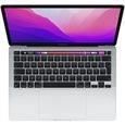Apple - 13,3" MacBook Pro M2 - RAM 8Go - Lagring 256Go - Silver - AZERTY (2022) - Återfurbished - Skick: Bra