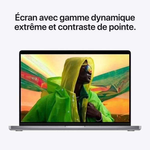Apple - 16" MacBook Pro (2021) - Puce Apple M1 Max - RAM 32Go - 1To – Gris Sidéral (2021) - Refurbished - Bra skick
