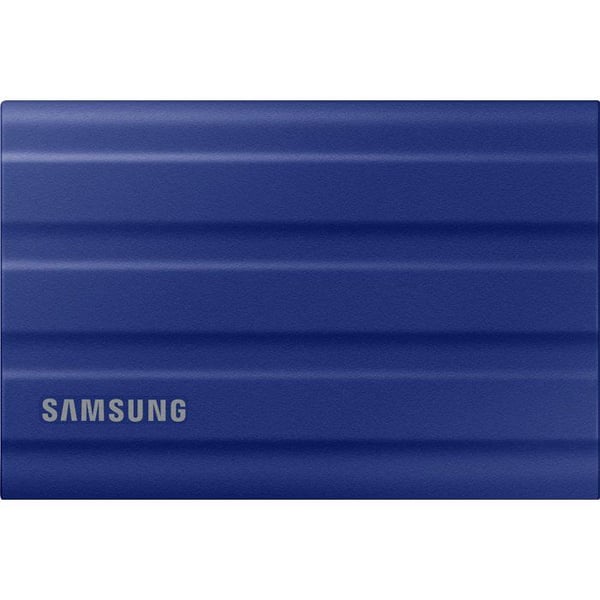 SAMSUNG - T7 Shield Blå - Extern SSD - 2 To - USB 3.2 - Läshastighet upp till 1 050 Mo/s