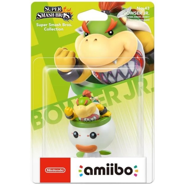 Amiibo Figur - Bowser Jr. nr 43 • Super Smash Bros. Collection