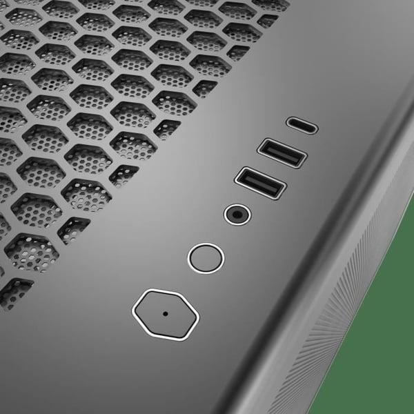 COOLER MASTER - Elite 600 Black ARGB (4 Fläktversion) - PC-chassi - Medium ATX-torn