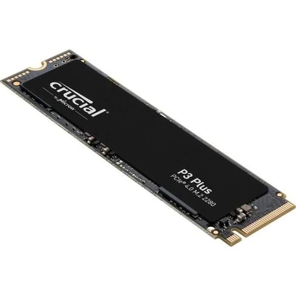 CRUCIAL P3 Plus 1TB PCIe 4.0 NVMe M.2 2280 SSD-hårddisk