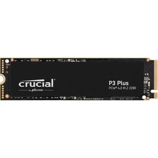 CRUCIAL P3 Plus 1TB PCIe 4.0 NVMe M.2 2280 SSD-hårddisk