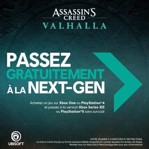 Assassin's Creed Valhalla Standard Edition PS4-spel (gratis uppgradering till PS5)