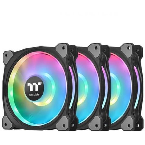 THERMALTAKE Riing Duo 12cm RGB TT Premium (3-pack) - 120mm RGB-fläkt för låda