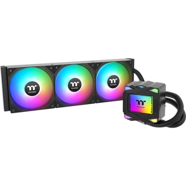 THERMALTAKE - LA360 ARGB Sync - Vattenkylning AIO - Fläktar 120mm - ARGB Intel AMD - Svart