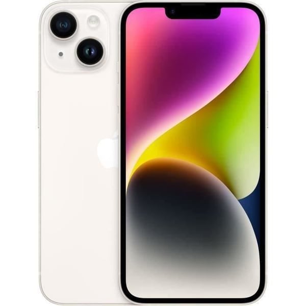 APPLE iPhone 14 256GB Starlight - Begagnad - Mycket bra skick
