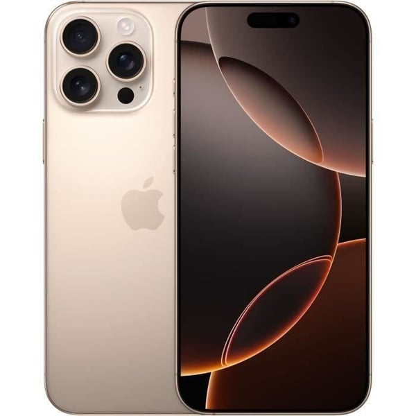 APPLE iPhone 16 Pro Max 256GB Desert Titanium (2024) - Begagnad - Mycket bra skick