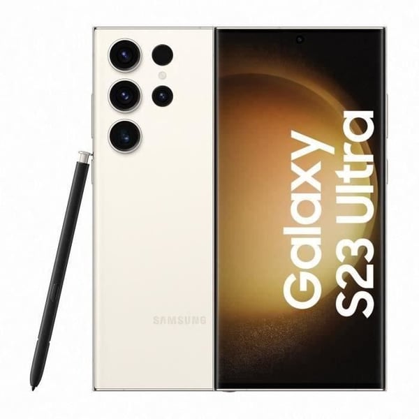 SAMSUNG Galaxy S23 Ultra 256GB Cream - Begagnad - Mycket bra skick