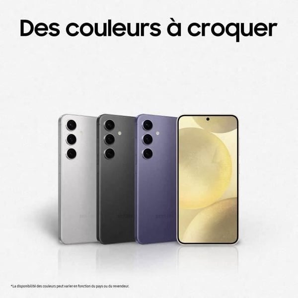 SAMSUNG Galaxy S24 Smartphone 256 Go Crème - Återvunnen - Mycket bra skick