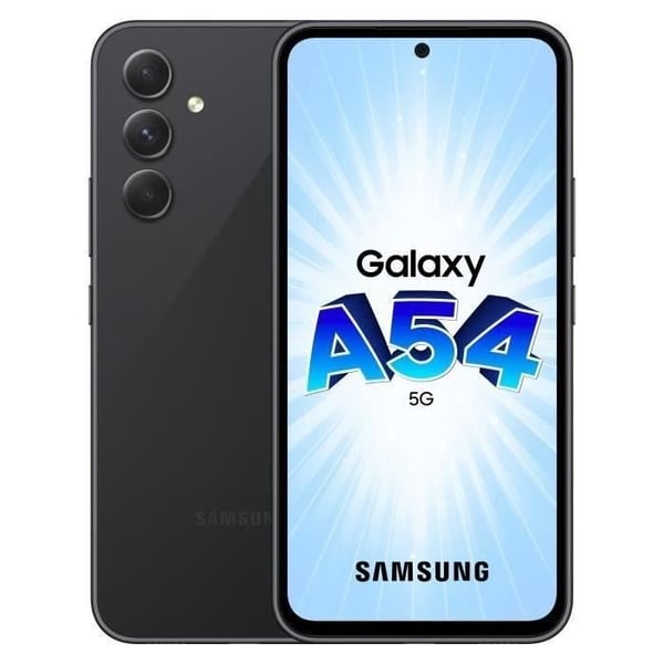 SAMSUNG Galaxy A54 5G Grafit 128 Go - Återvunnen - Mycket gott skick