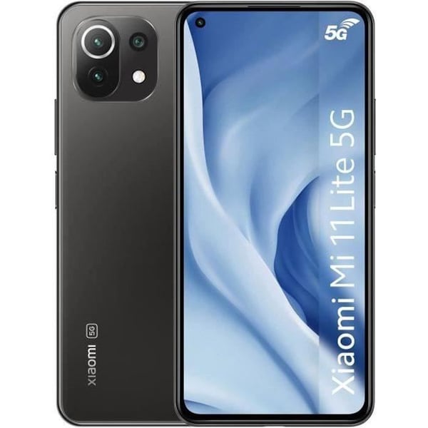 XIAOMI Mi 11 Lite 5G 128 GB Svart (2021) - Begagnad - Mycket bra skick