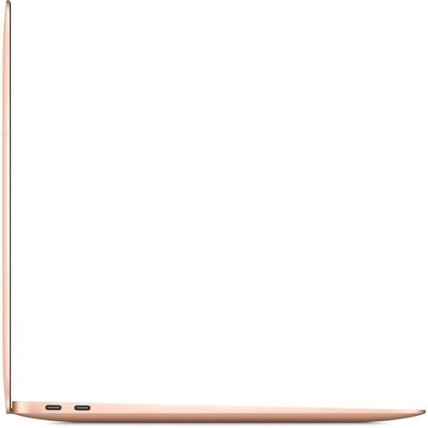 Apple - MacBook Air (2020) - Apple M1-chip - 13,3" - RAM 8GB - Lagring 256GB - Guld - AZERTY (2020) - Begagnad - Mycket bra skick