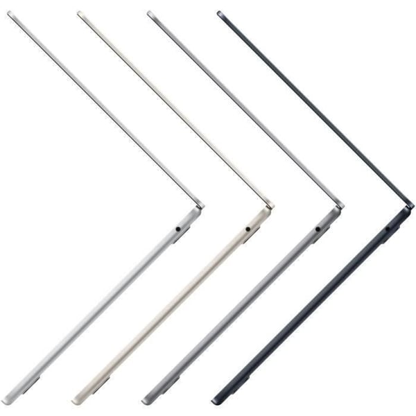 Apple - 13,6" MacBook Air M2 - RAM 8Go - Lagring 512Go - Stjärnljus - AZERTY (2022) - Refurbished - Mycket gott skick