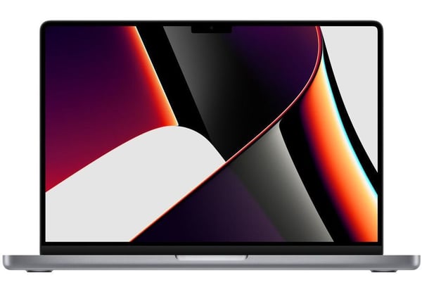 MacBook Pro Retina 14" M1 MAX 3,2 Ghz 64 Go 1 To SSD Grå Sidereal (2021) GPU 24 - CPU 10 - Begagnad - Mycket bra skick
