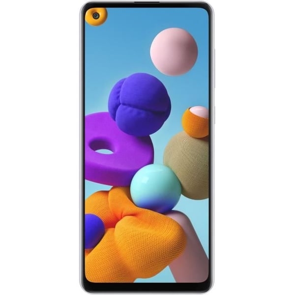 SAMSUNG Galaxy A21s Vit - Begagnad - Mycket bra skick
