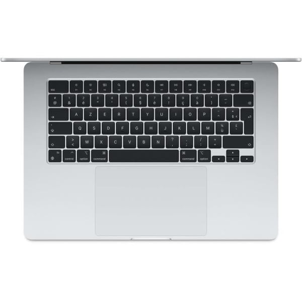 MacBook Air 15" Apple M2 3.5 Ghz 8 GB 256 GB Sølv - Renoveret - Meget god stand- REFURBISHED