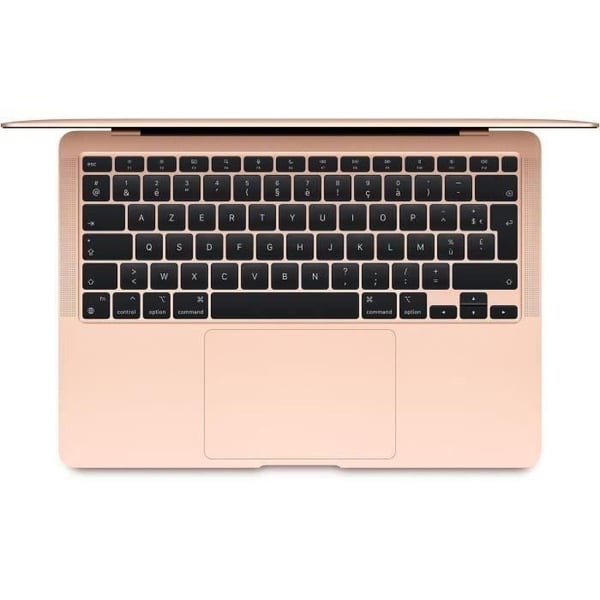 MacBook Air (2020) - APPLE - 13"" - Apple M1-chip - RAM 16Go - Lagring 256Go SSD - Guld - AZER (2021) - Återvunnet - Mycket bra