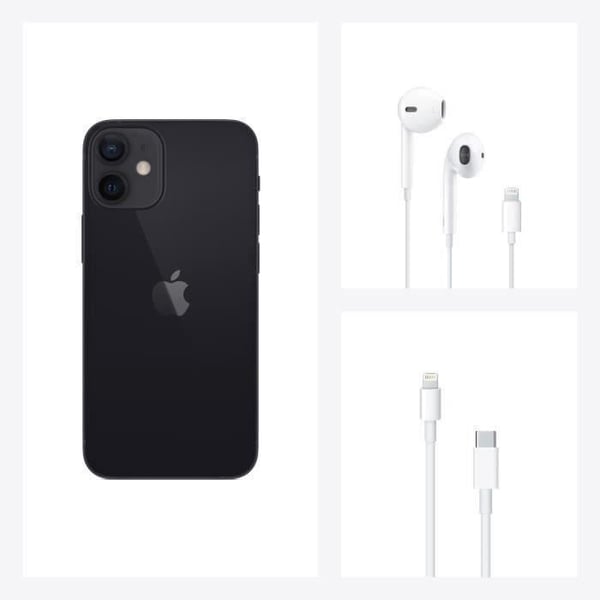 APPLE iPhone 12 mini 256GB Svart - Begagnad - Mycket bra skick