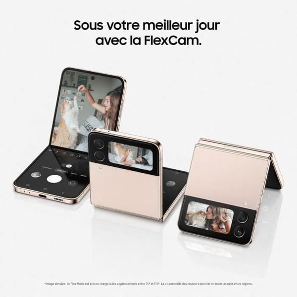 SAMSUNG Galaxy Z Flip4 512 GB Lavendel - Begagnad - Mycket bra skick