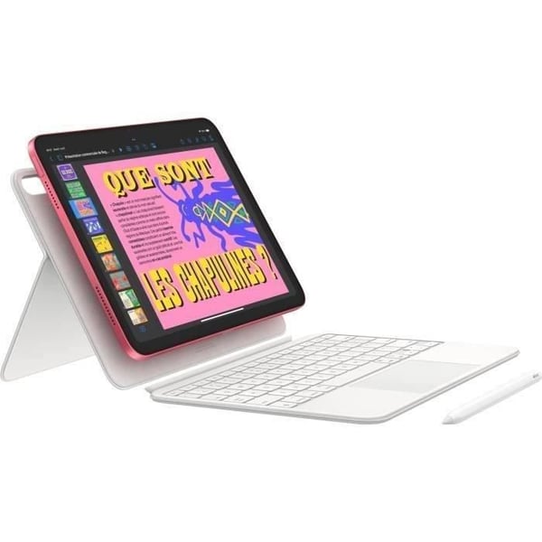 APPLE - iPad A16 (2025) - 11" - Wi-Fi - 128Go - Rosa