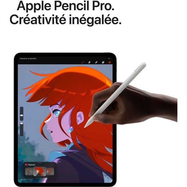 ÄPPLE - iPad Pro M5 - 11" - Wi-Fi - 256 Go - Standardglas - Silver
