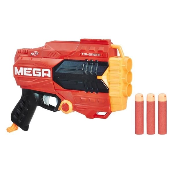 Nerf Mega Tri Break och Nerf Mega Officiella Darts