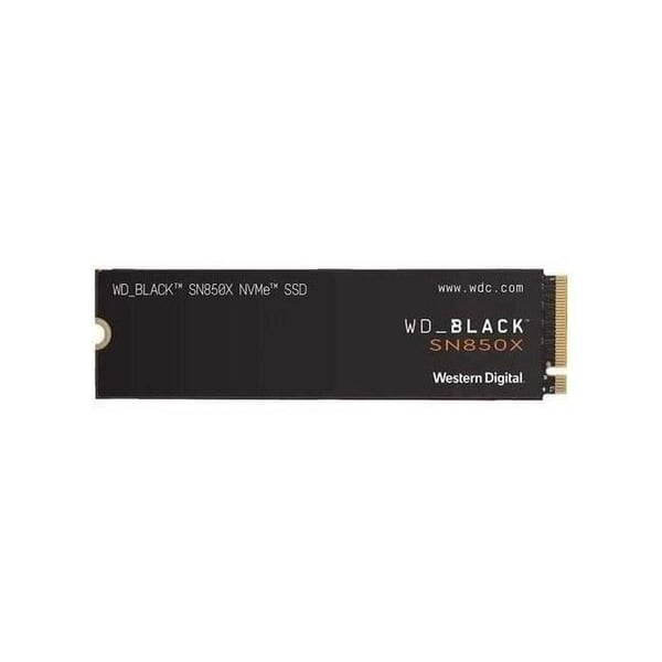 WESTERN DIGITAL SN850X harddisk - NVME SSD - 4TB intern - M2 format - Sort