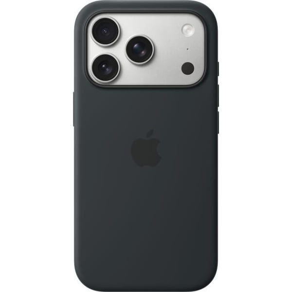 APPLE iPhone 17 Pro - Silikonskal med MagSafe - Svart