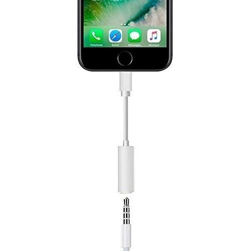 Apple mobiltelefon kabel Lightning til 3,5 mm jackstik (MMX62ZM/A)