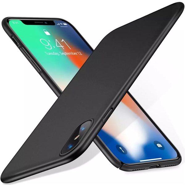 iPhone 7 / 8 / SE (2020 / 2022) – Matt Svart Deksel