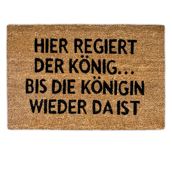 Dörrmatta, Kokosfiber, 1x60x40 cm, Brun, Kodustaar Dörrmatta, Kokosfiber, 1x60x40 cm, Brun, Kodustaar
