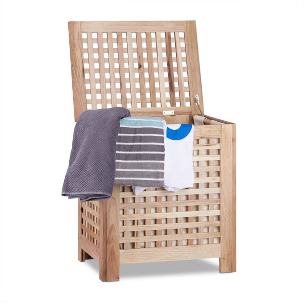 Tvättkorg, 55,5x52,5x39,5 cm, Brun, Kodustaar Tvättkorg, 55,5x52,5x39,5 cm, Brun, Kodustaar
