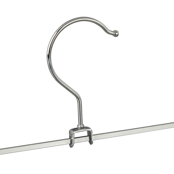 Klädhängare Set, 9x35.5x2.5 cm, Silver, Kodustaar