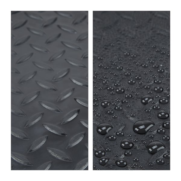 Skobricka, 3x49x35 cm, Svart Plast, Kodustaar