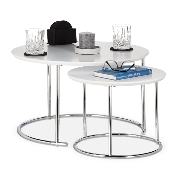 Satsbord, 35x60x60 cm, Vit, Kodustaar Satsbord, 35x60x60 cm, Vit, Kodustaar