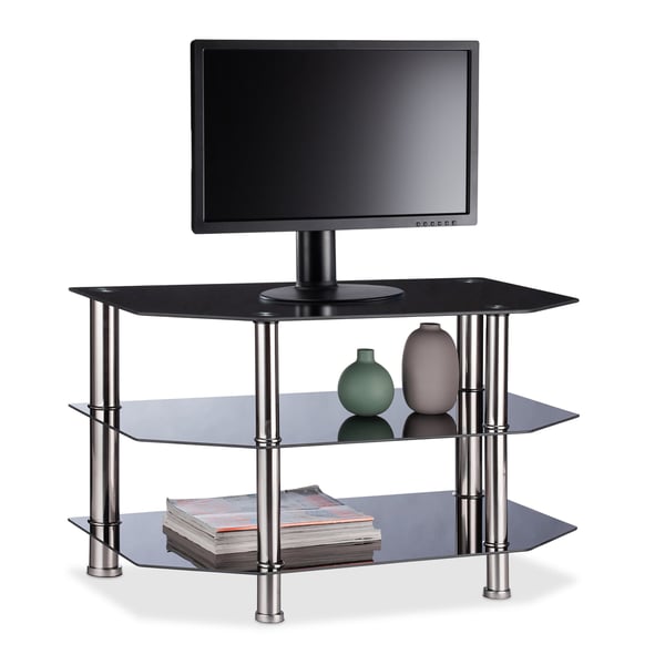TV-bord, 49x80x45 cm, Sort, Kodustaar