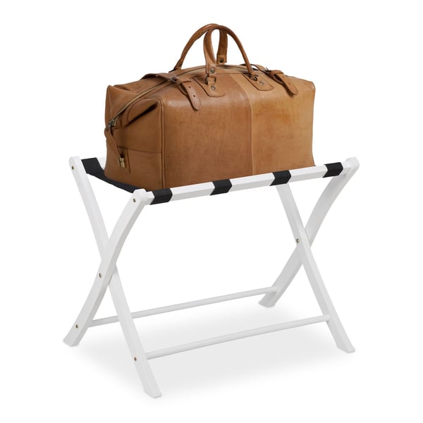 Bagageställ, Fällbar trä, 52.5x66.5x48 cm, Kodustaar Bagageställ, Fällbar trä, 52.5x66.5x48 cm, Kodustaar