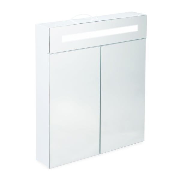 Spegelskåp, 67x60x12 cm, Vit, Kodustaar Spegelskåp, 67x60x12 cm, Vit, Kodustaar